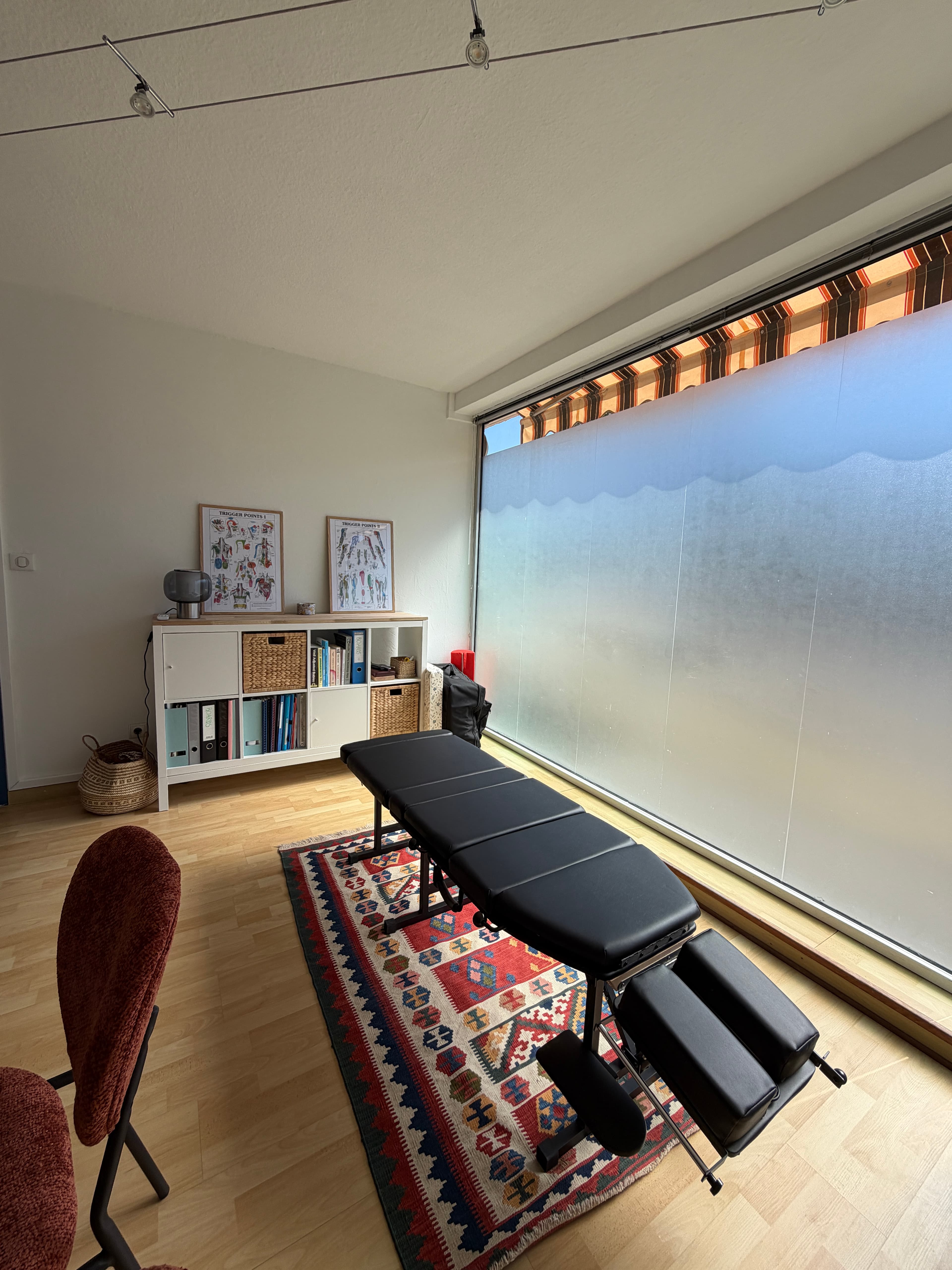 Salle de consultation du Cabinet de Chiropraxie Ramonville